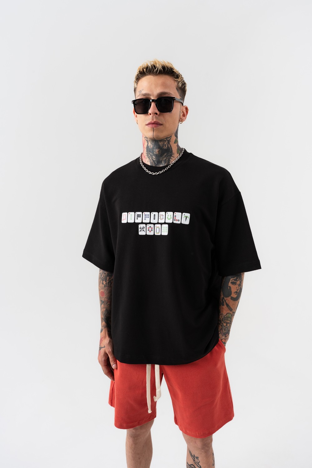 Difficult Mode Oversize T-shirt - Siyah