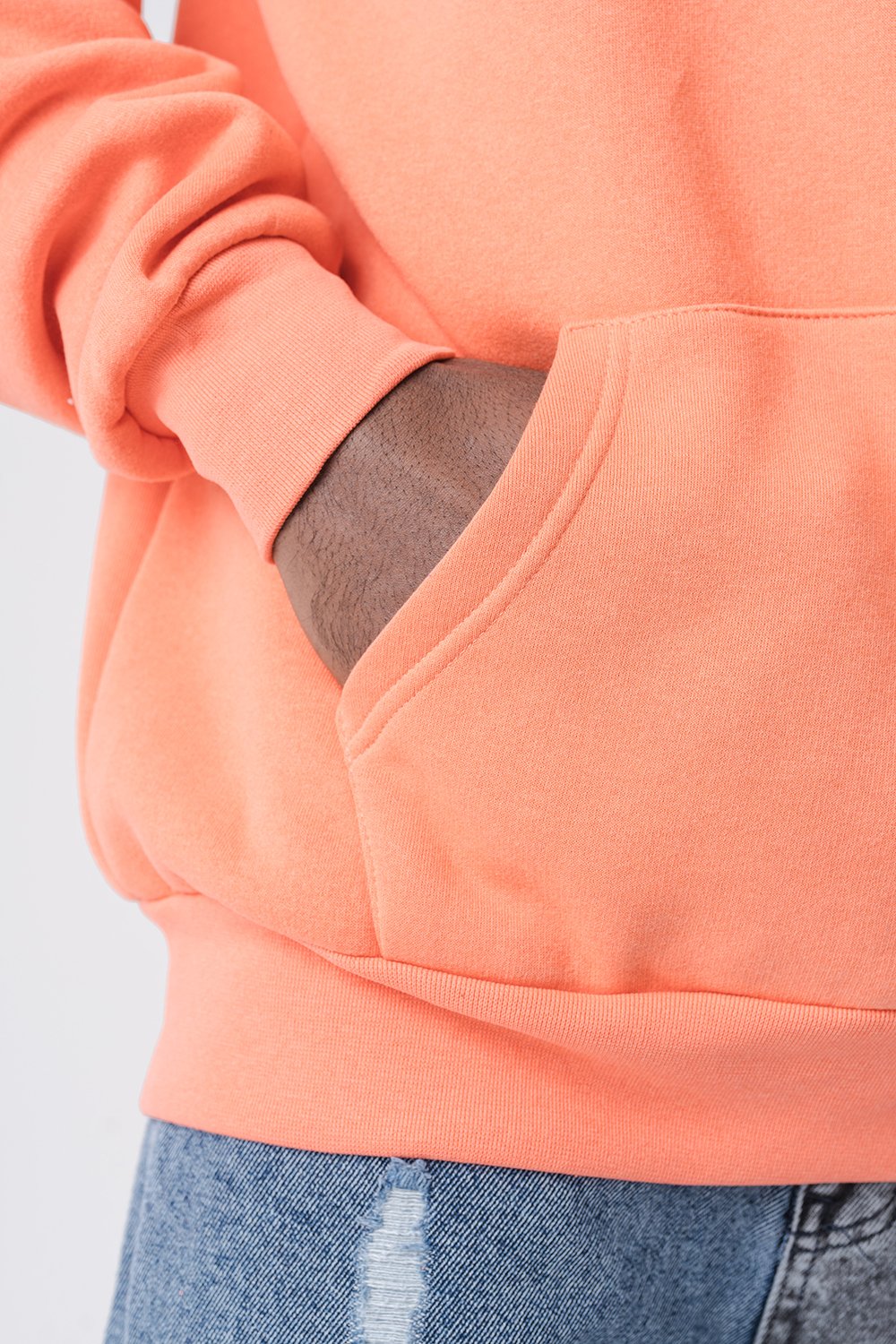 Basic Kapüşonlu Sweatshirt