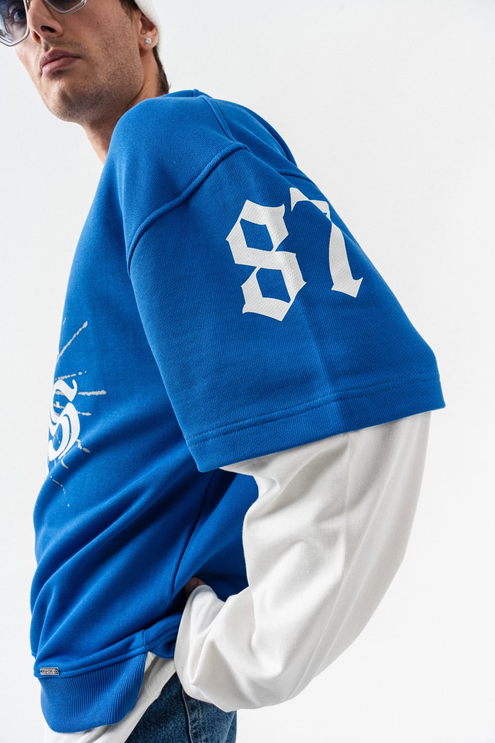 Social Uniform Bisiklet Yaka Sweatshirt