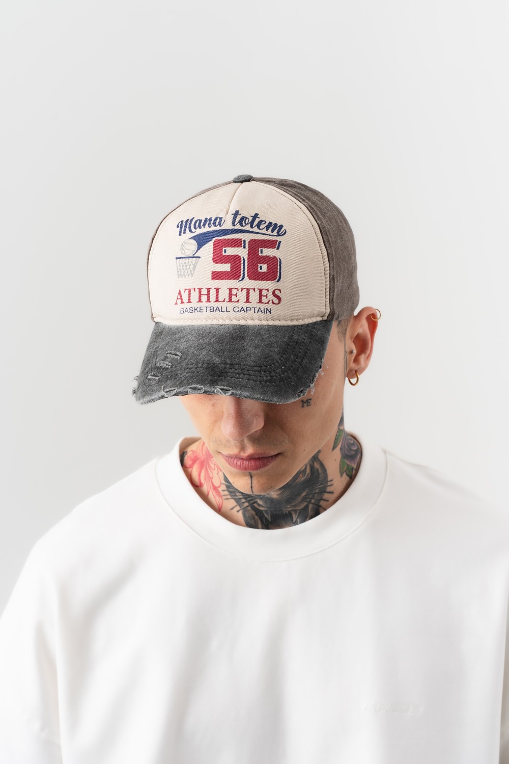 Athletes Patch Nakış Vintage Şapka