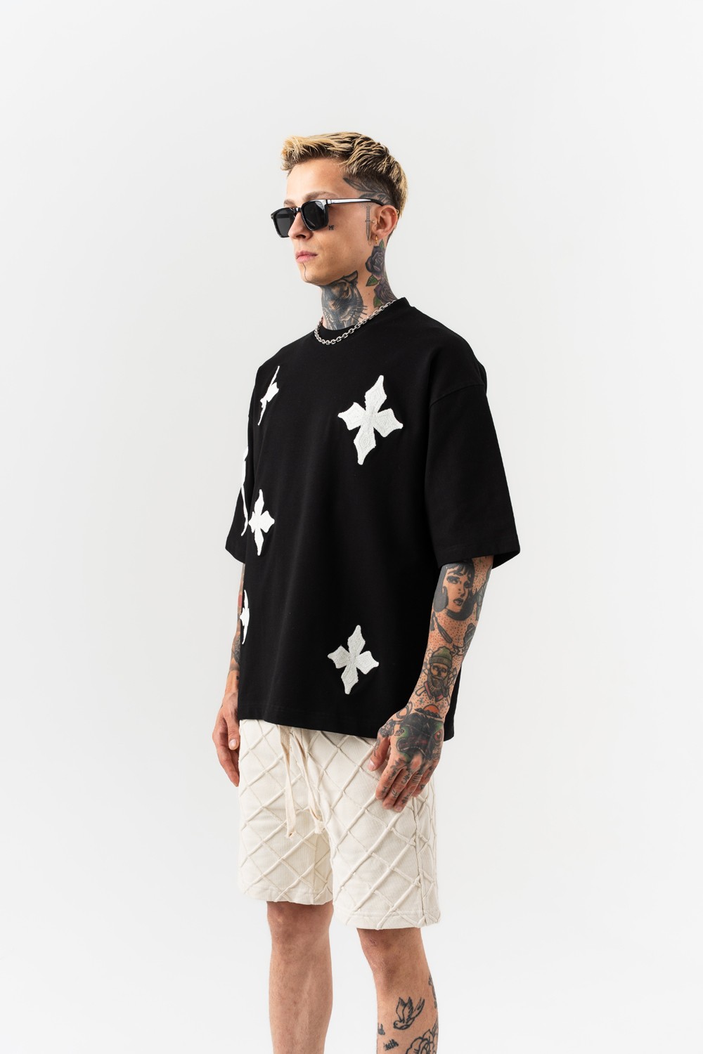 Starpiece Nakış Detaylı Oversize T-shirt