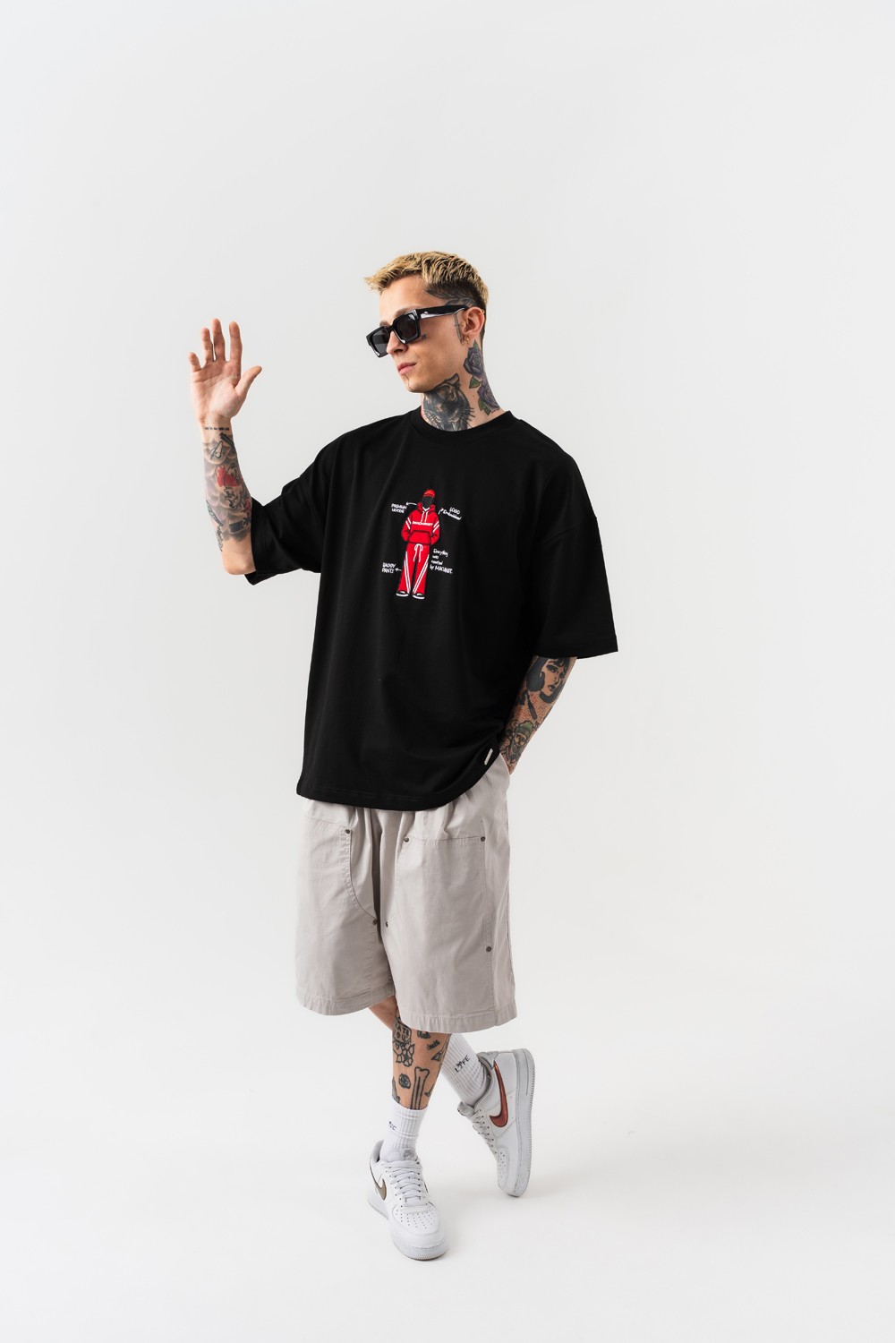 Haze Nakış Detaylı Oversize T-shirt