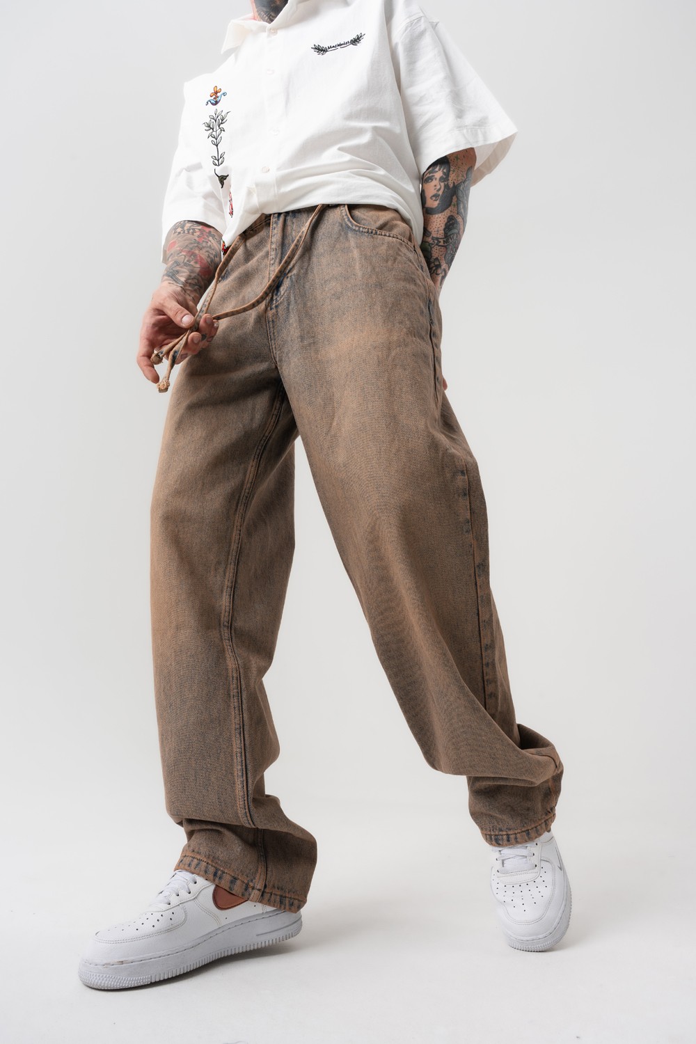 Ghostline Jean Baggy Pantolon