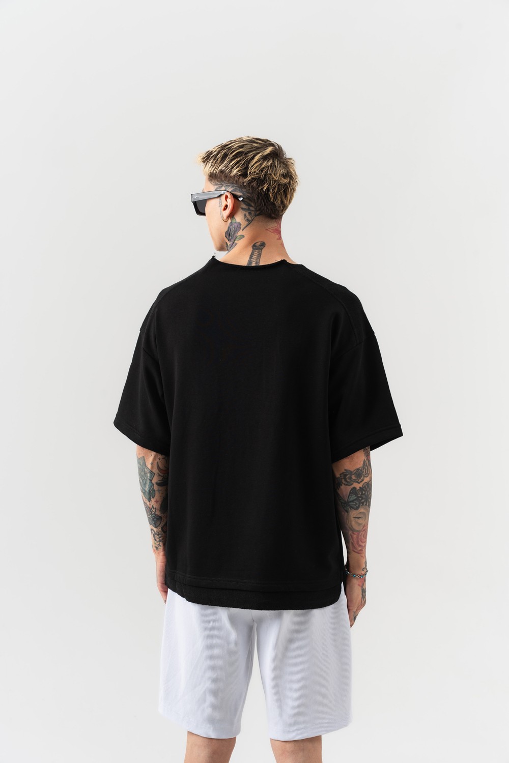 Be Savage Oversize T-shirt - Siyah