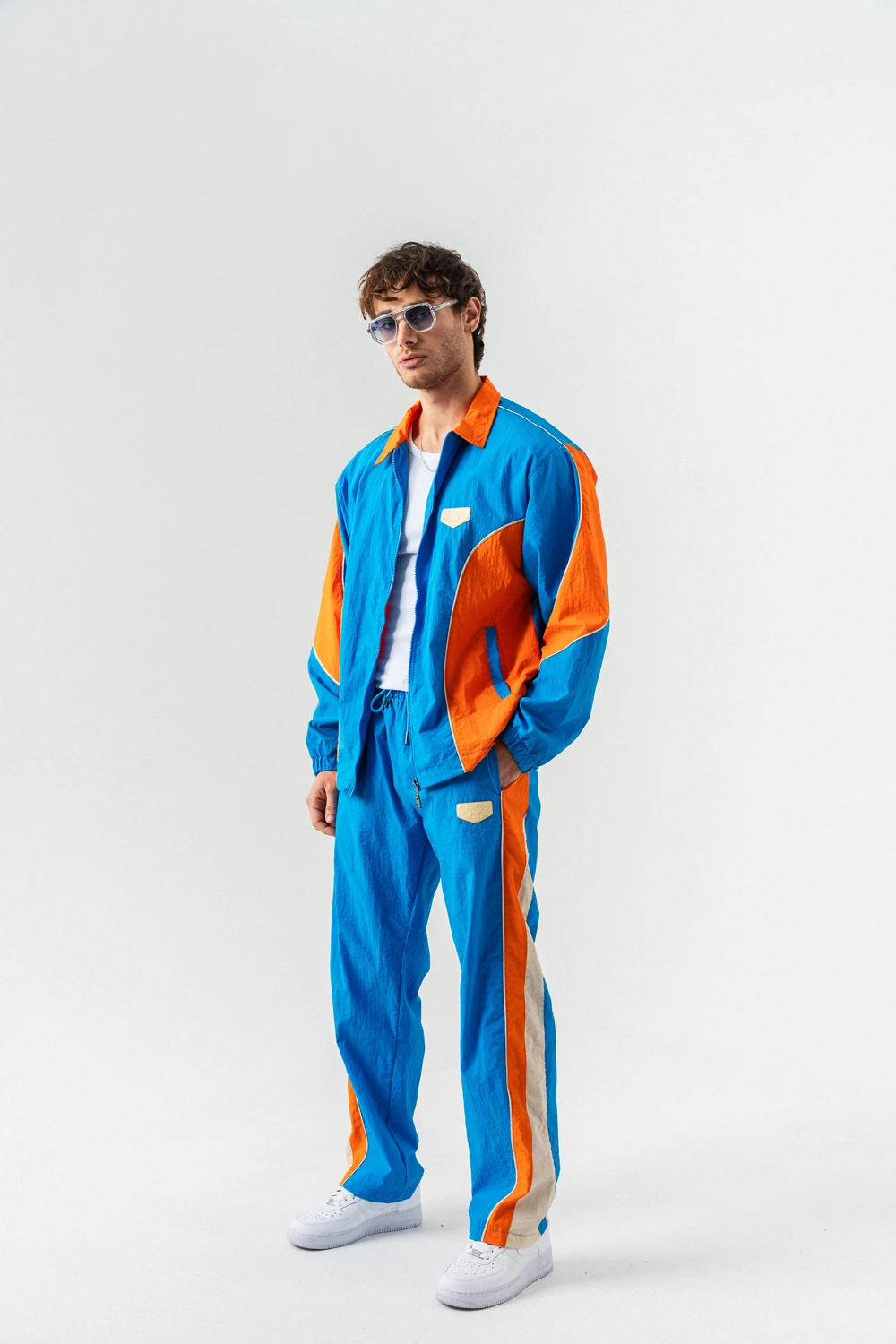 Steadline Paraşüt Alt ve Üst Vintage Takım - Mavi