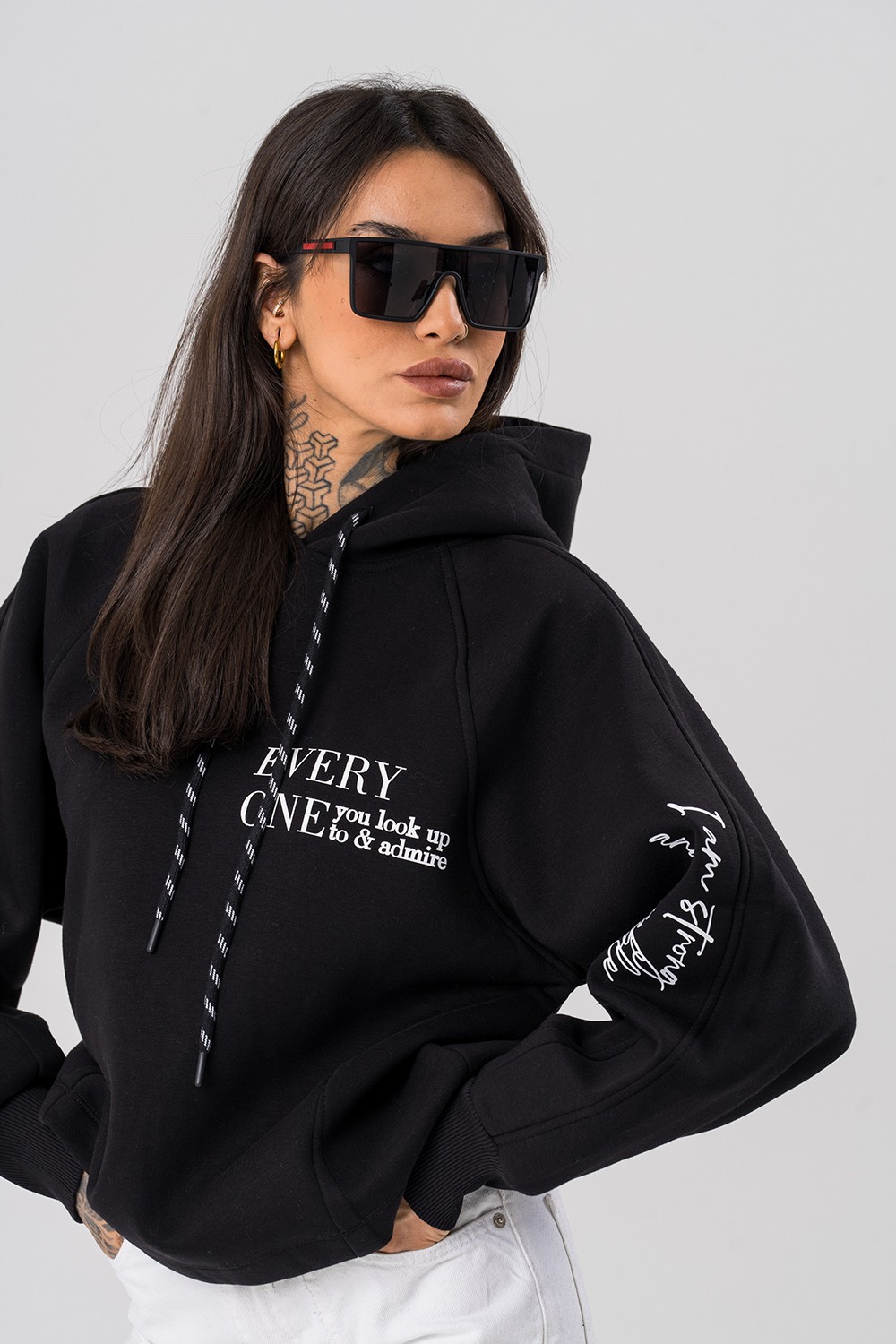 Allowed Kapüşonlu Kadın Sweatshirt