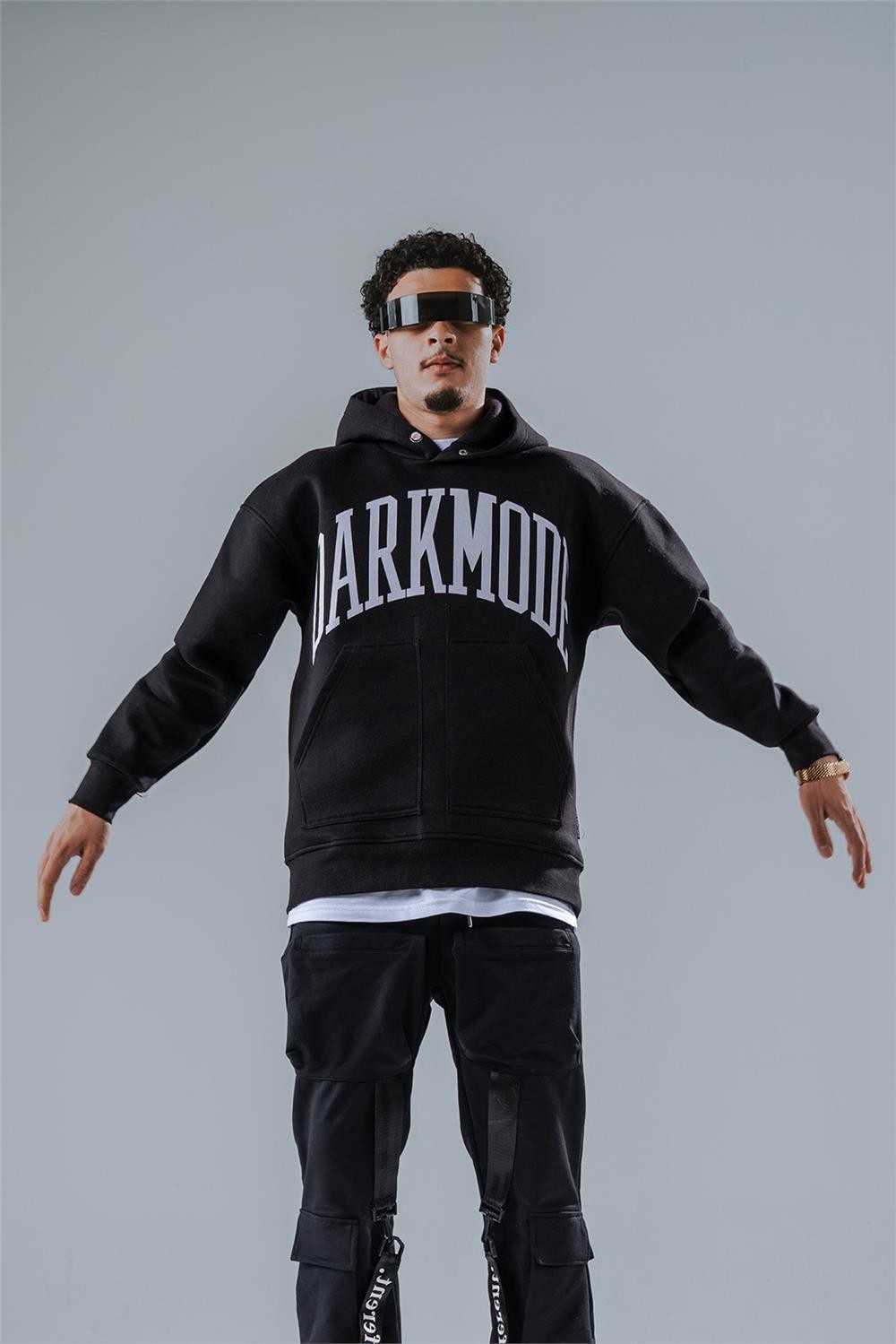 Darkmode  Şardonlu Hoodie