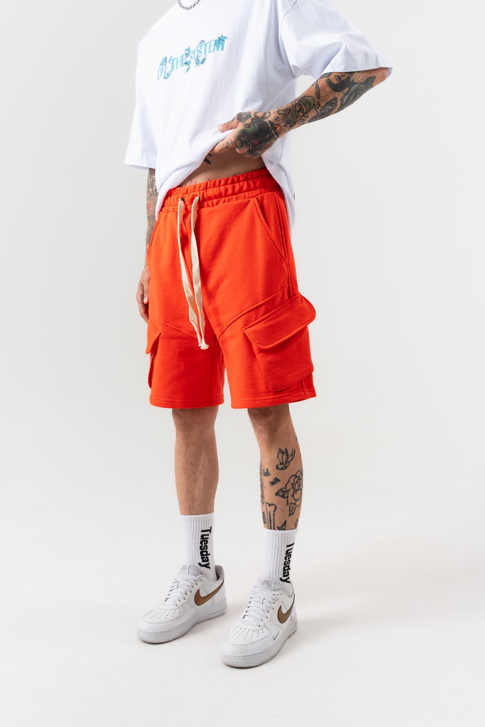 Patchrun Kargo Oversize Şort