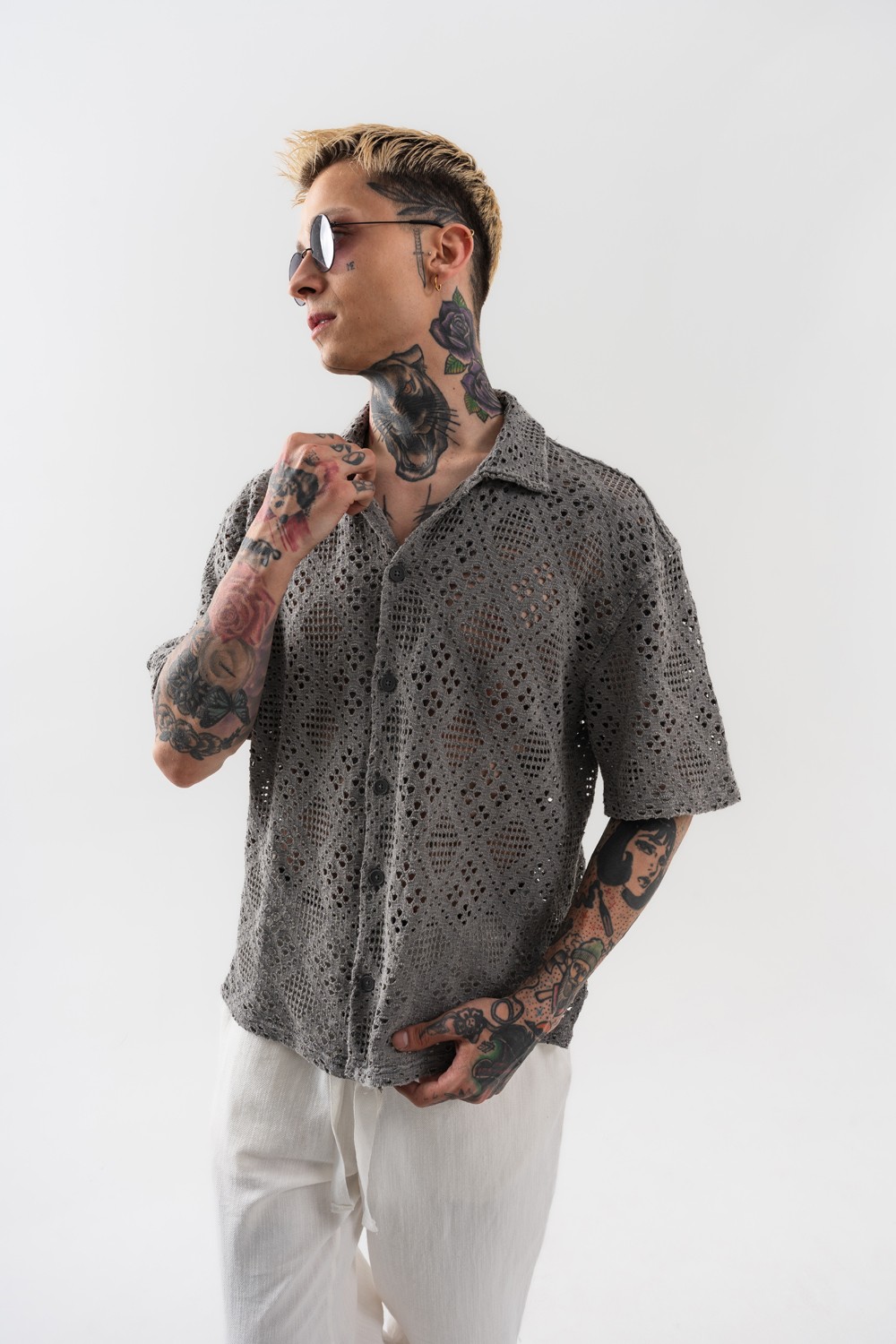 Aftertone Knit Triko Gömlek