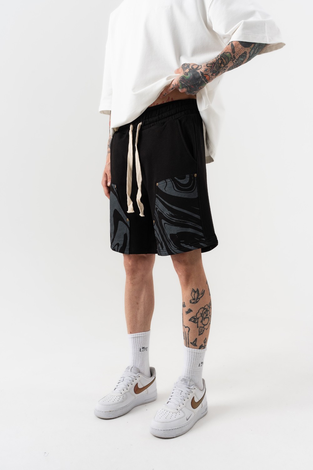 Shadowplay Trok Detay Oversize Şort