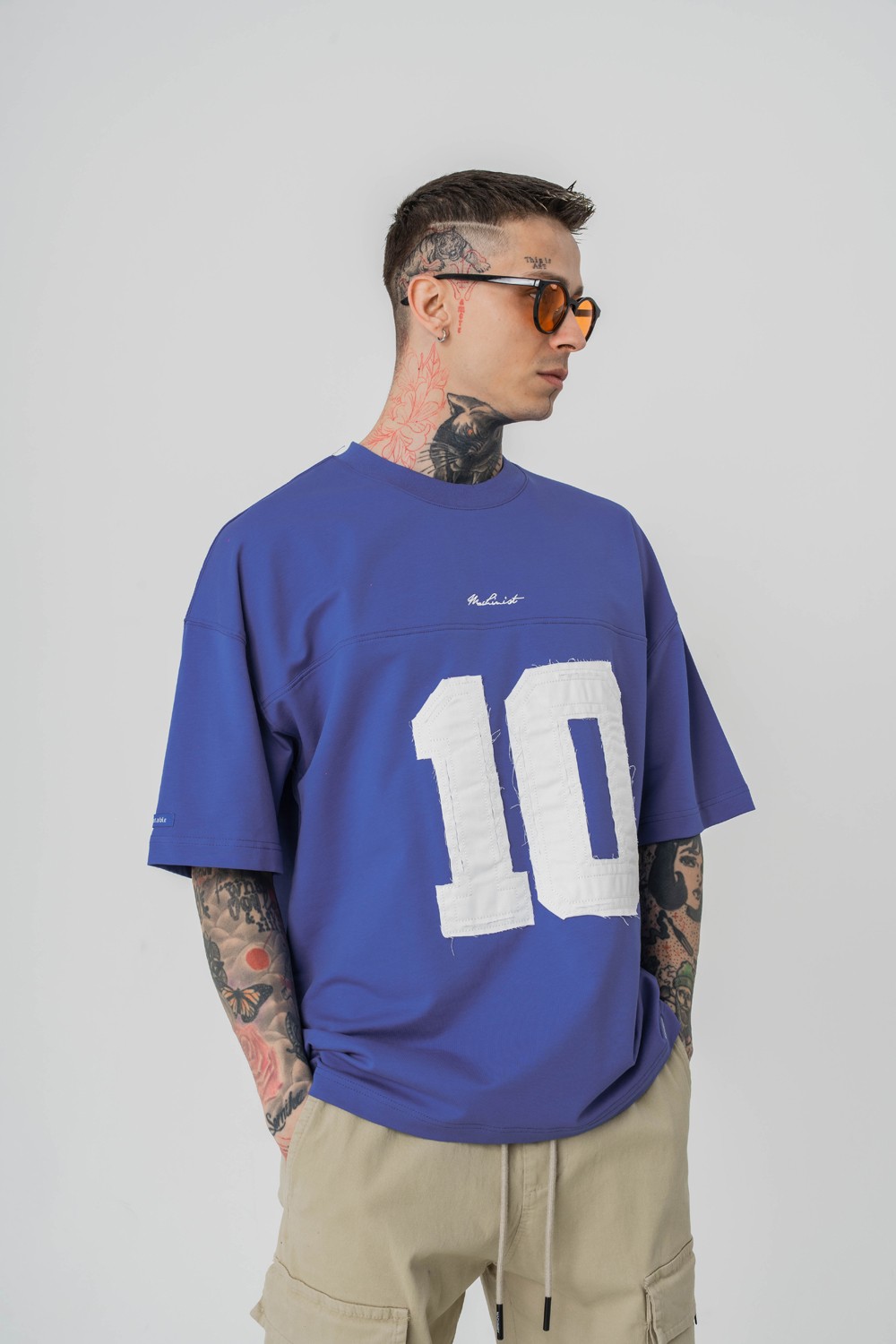 Armando 10  Patch Detaylı Oversize T-shirt