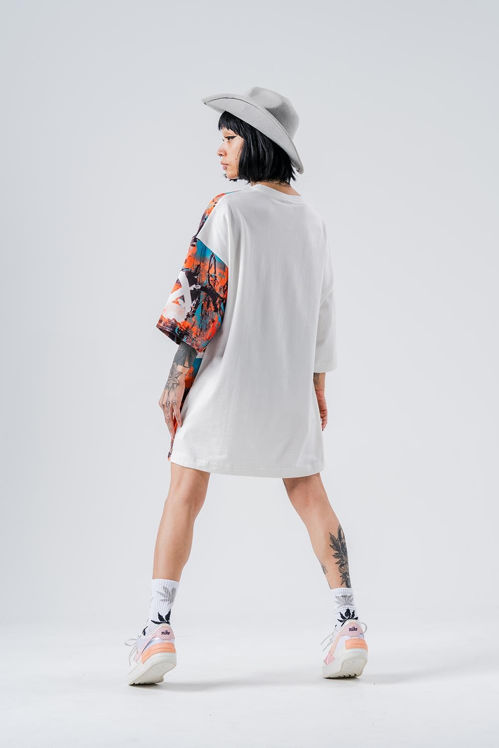 Stand Up  Bisiklet Yaka Oversize T-shirt
