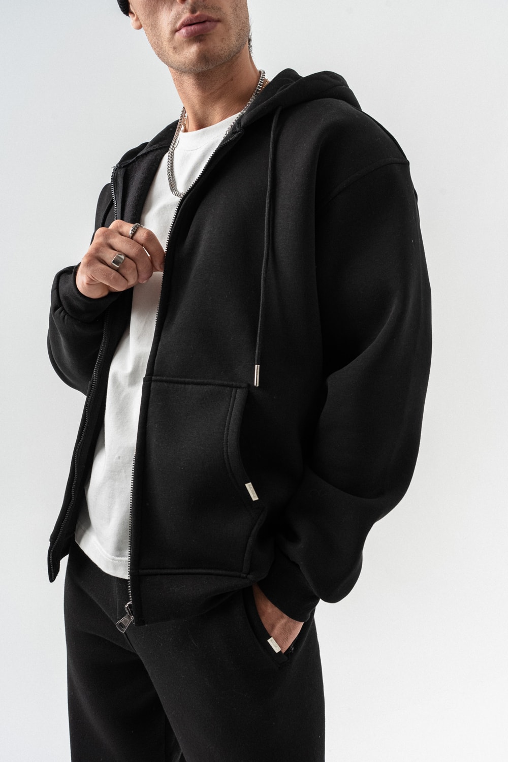 Brickstorm Fermuarlı Sweatshirt Hoodie
