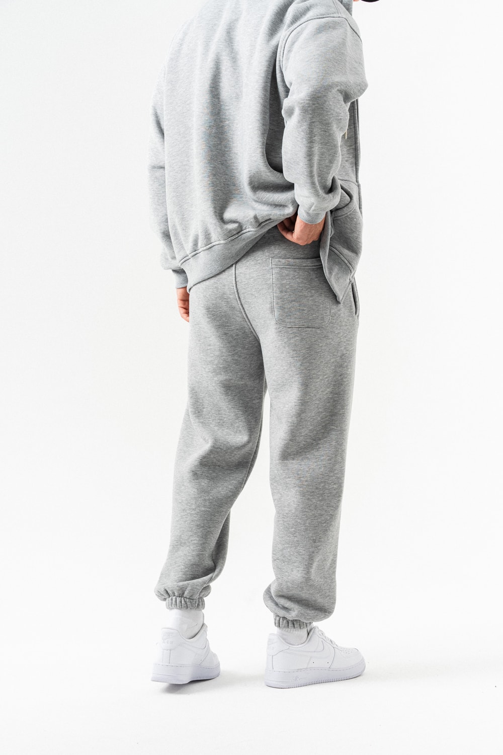 Brickstorm Fermuarlı Hoodie ve Jogger Eşofman Takımı - Grimelanj