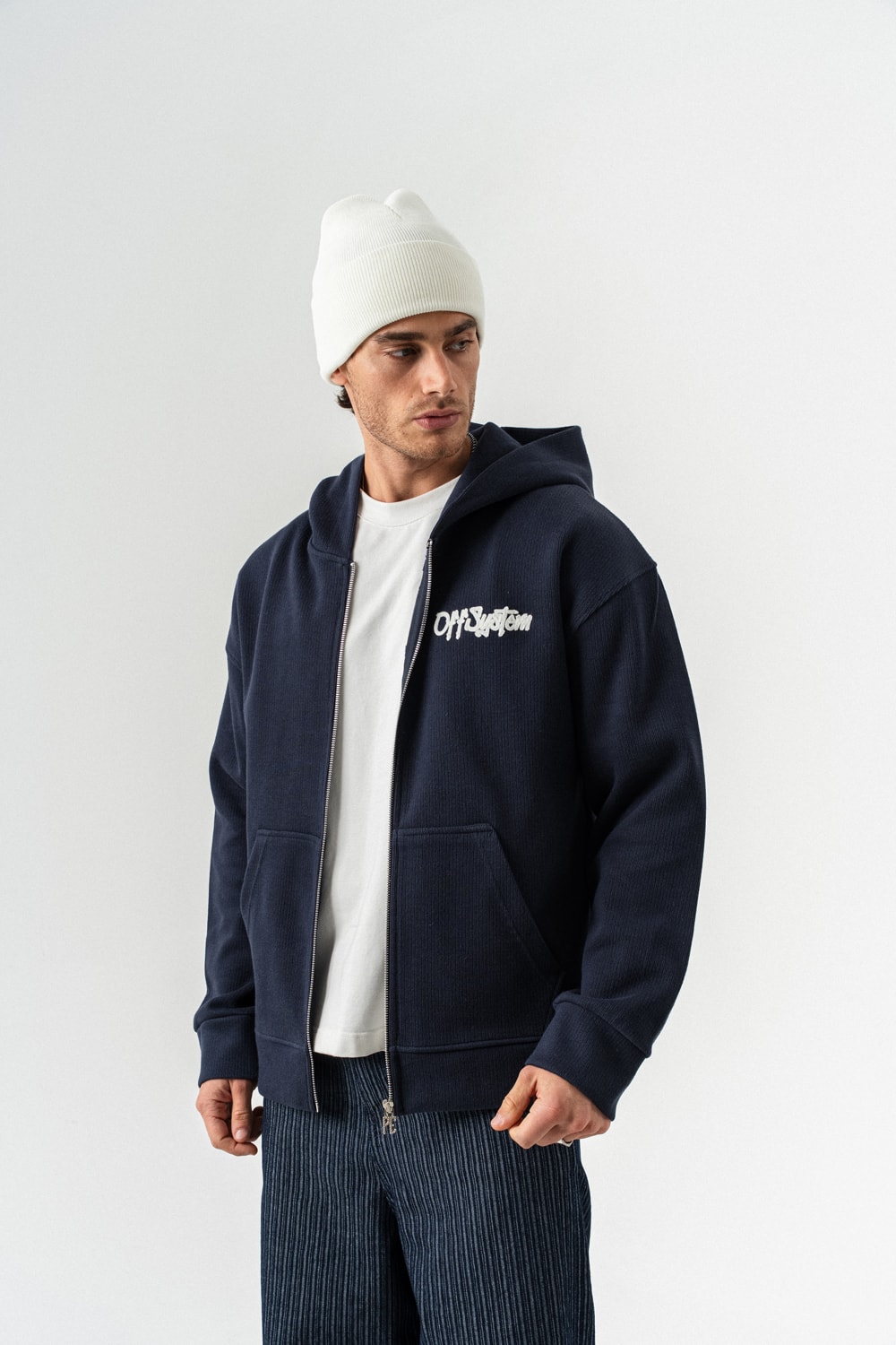 Tigerbase Fermuarlı Sweatshirt Hoodie