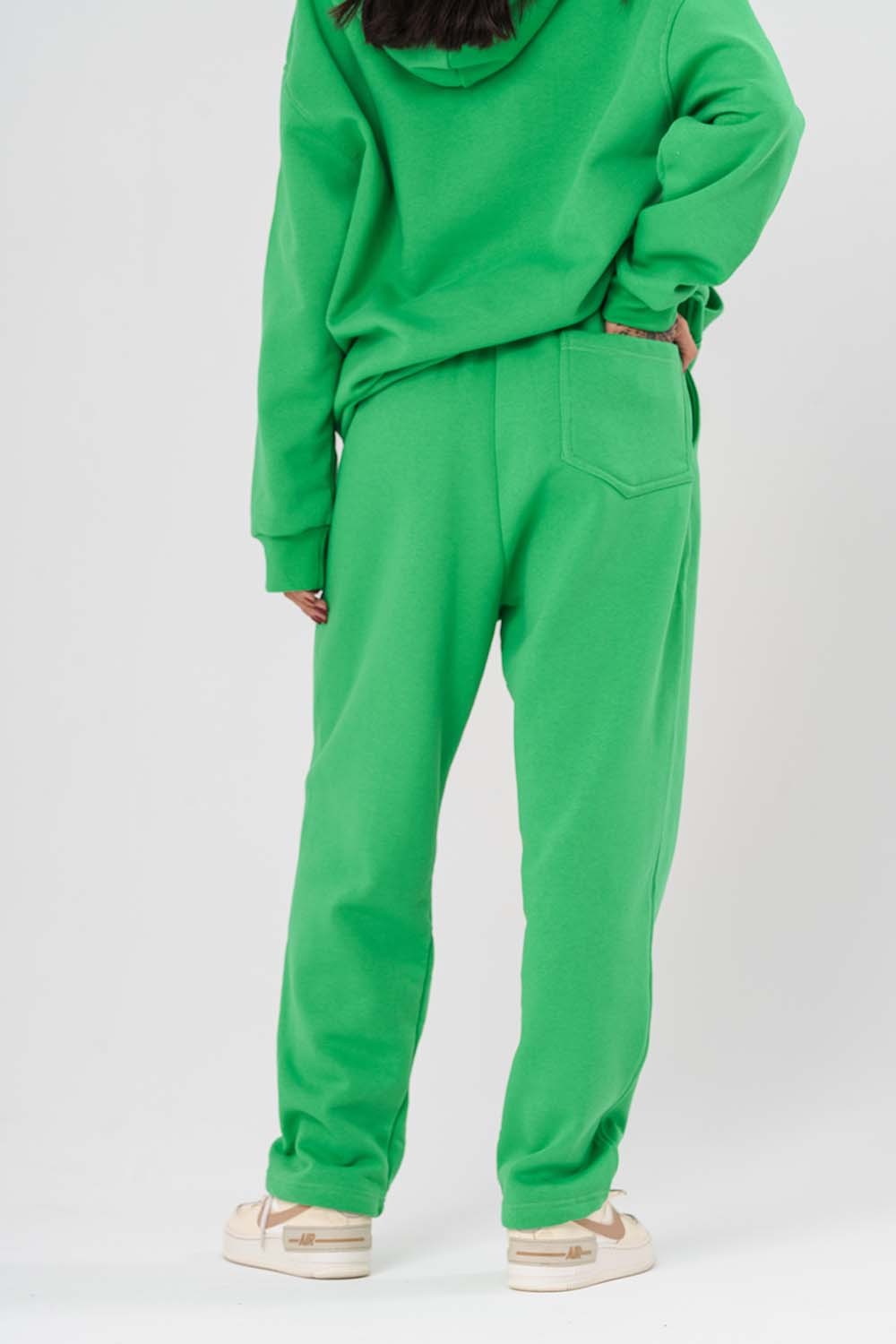 Basic Şardonlu Baggy Eşofman Alt
