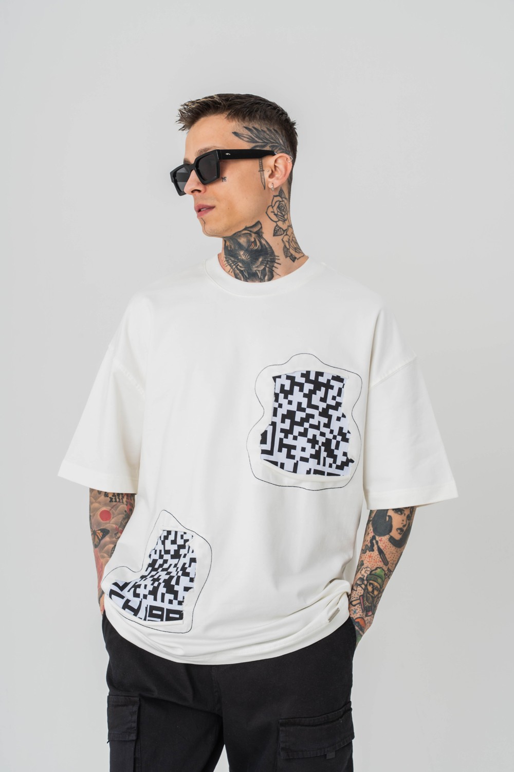 QR Code Oversize T-shirt
