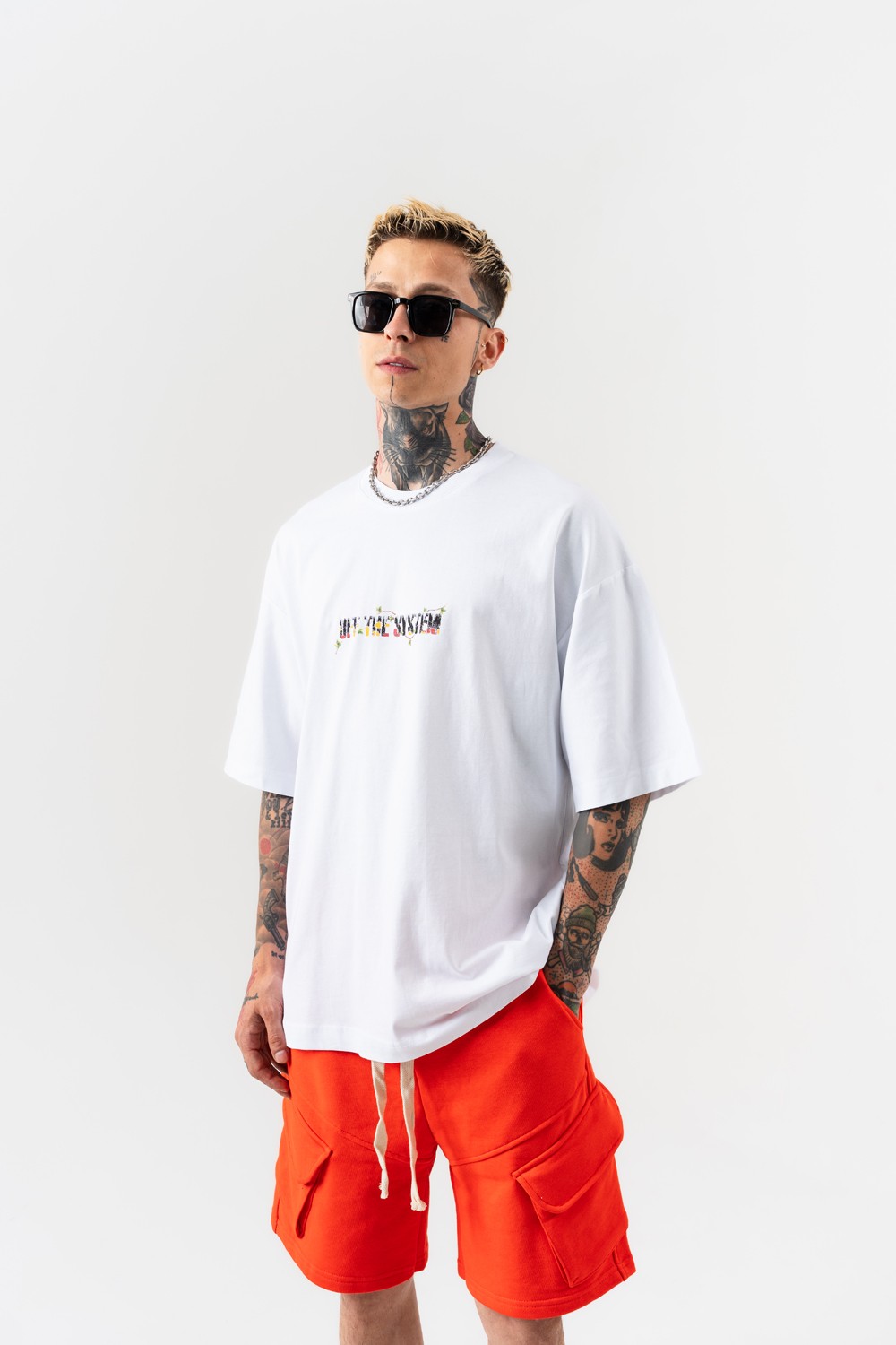 Mickey Sırt Baskılı Oversize T-shirt