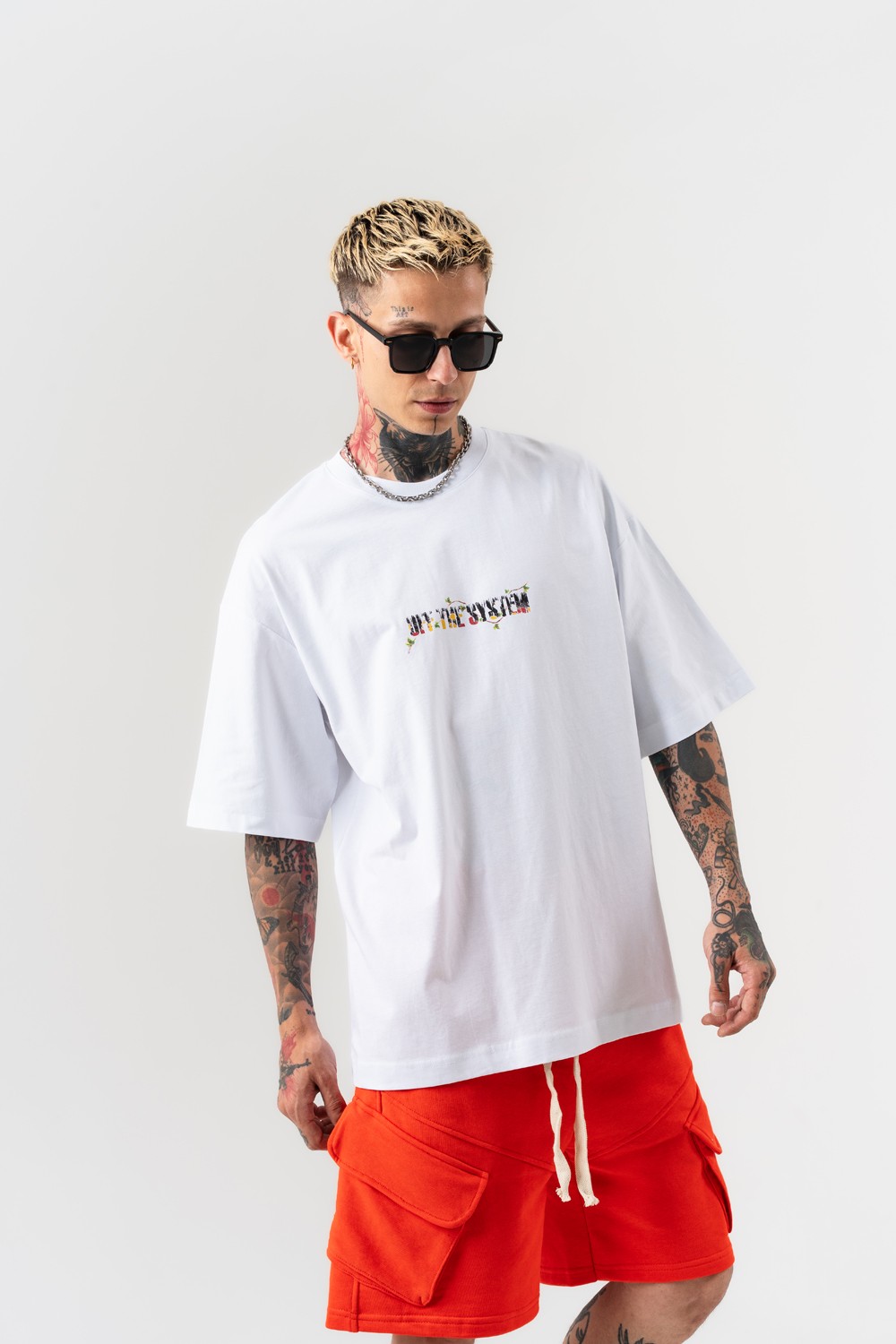 Mickey Sırt Baskılı Oversize T-shirt