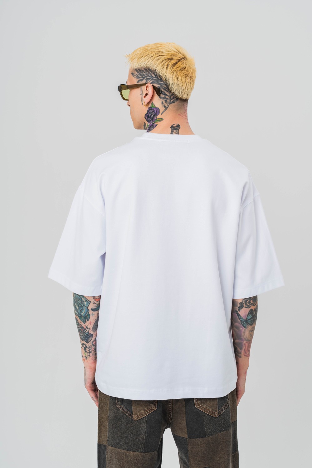 Pineapple Nakış Cep Detaylı Oversize T-shirt