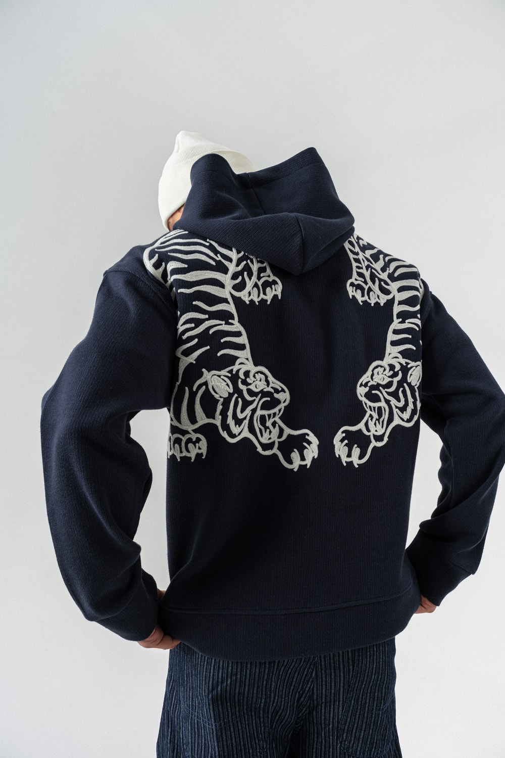 Tigerbase Fermuarlı Sweatshirt Hoodie
