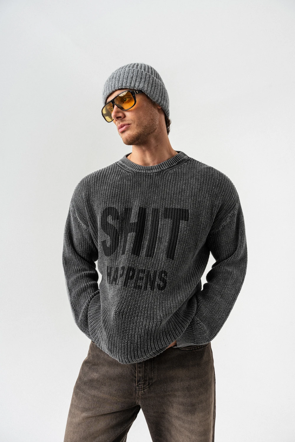 Happens Bisiklet Yaka Triko Kazak