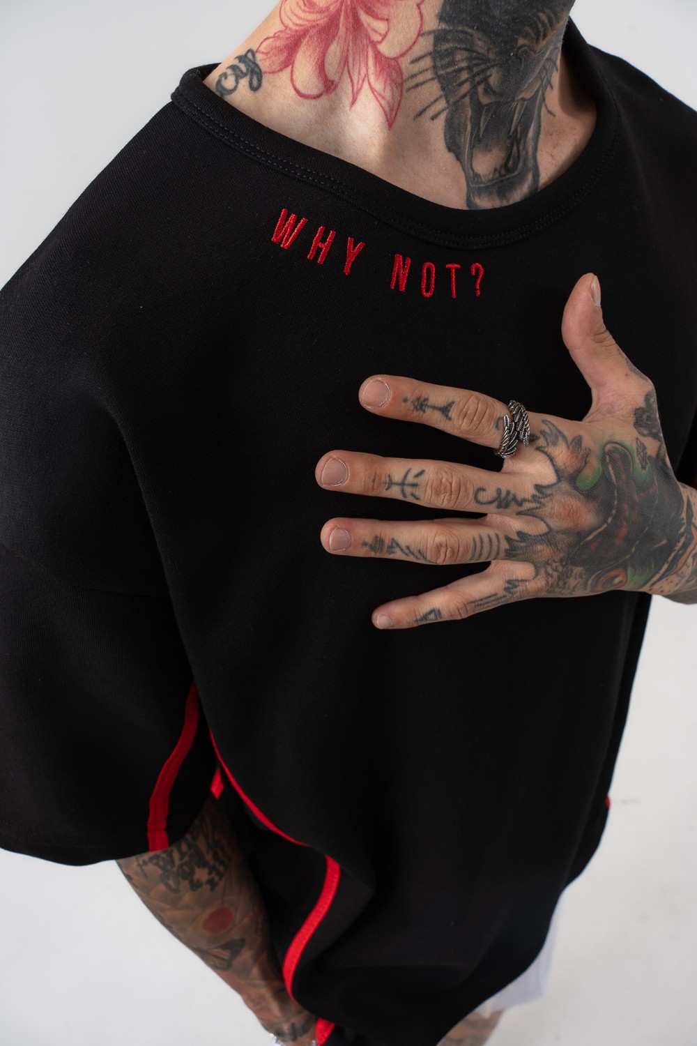 Why Not 3 İplik Oversize T-shirt