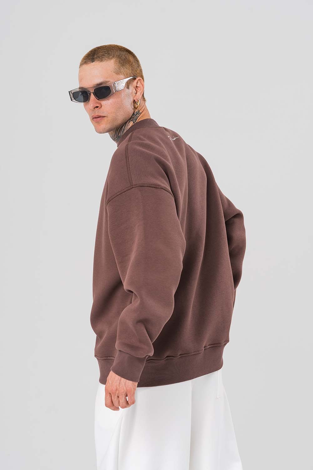 Twenty5Twelve Yaka Detaylı Bisiklet Yaka Sweatshirt