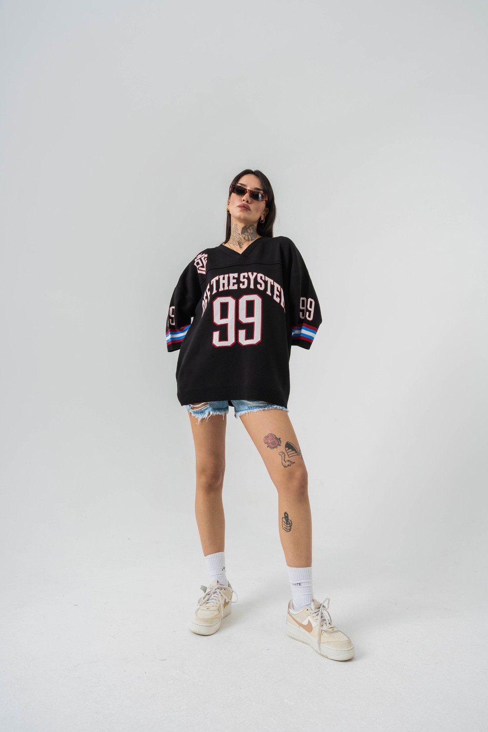 Off The System 99 Knit Oversize Triko T-shirt 