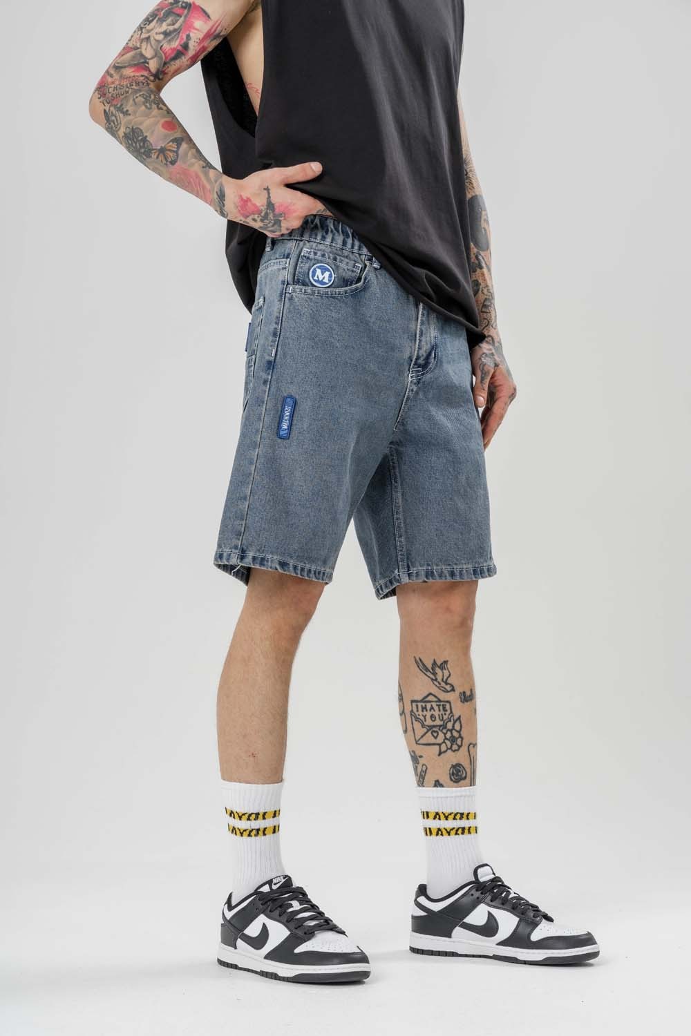 Urban Drip Jean Oversize Şort