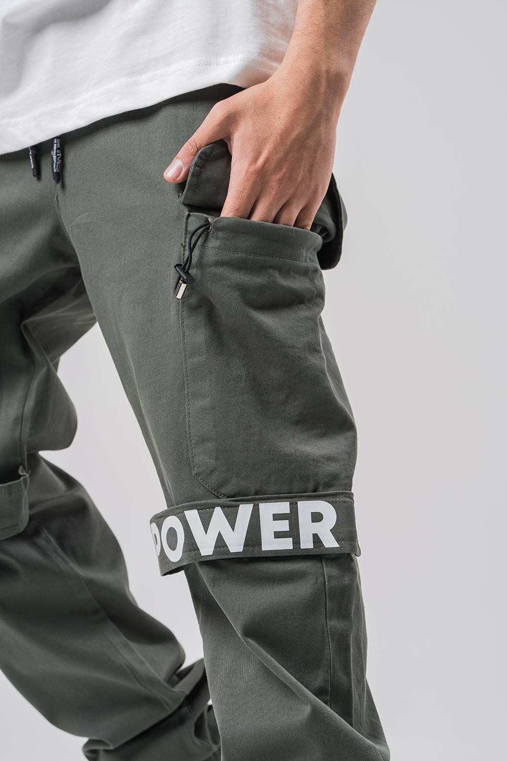 Power  Cep ve Bant Detaylı Jogger Pantolon