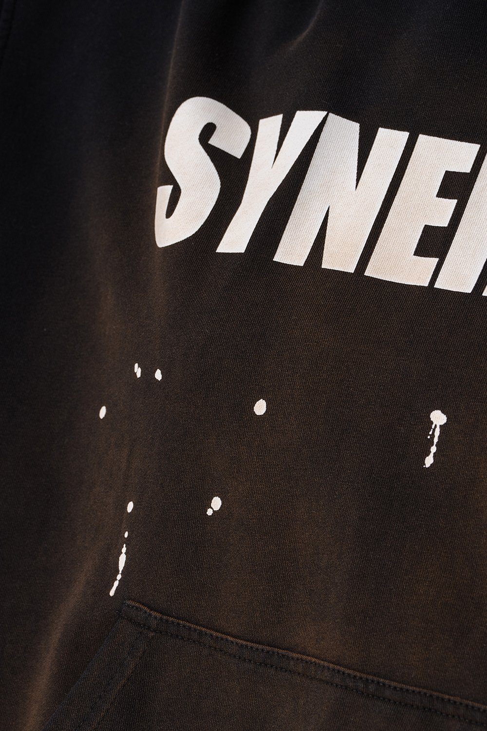 Synergy Yıkamalı Kapüşonlu Sweatshirt