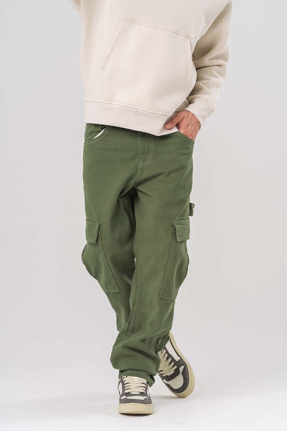 Climber Gabardin Kargo Cepli Baggy Pantolon