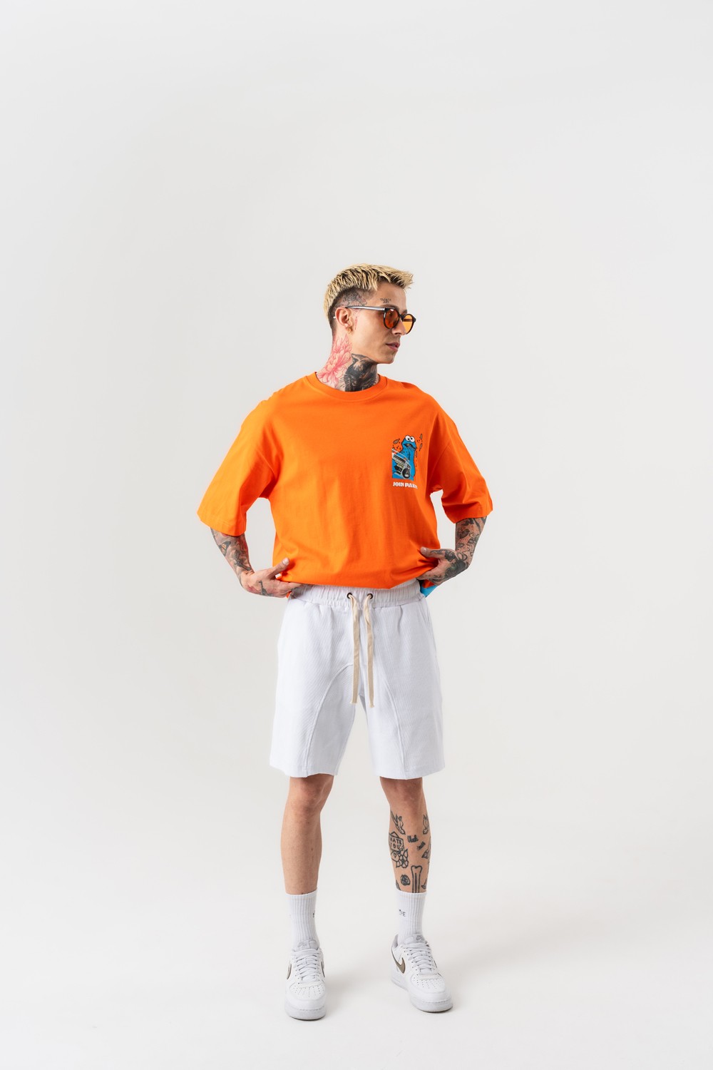 Join Party Sırt Baskılı Oversize T-shirt