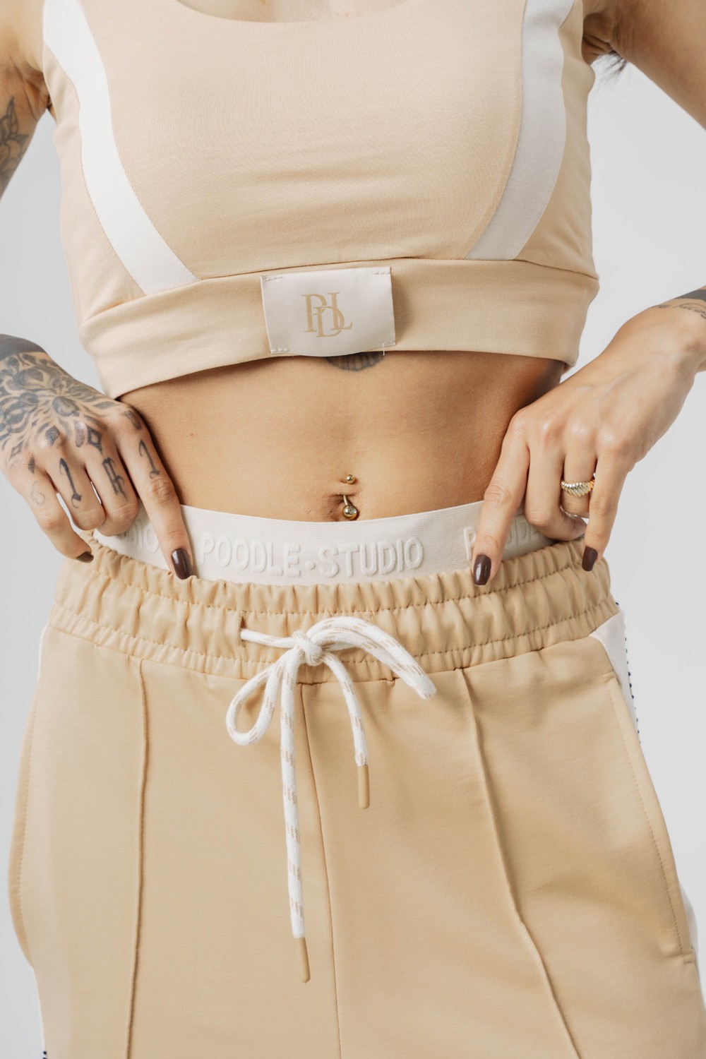 Seam Patched Baggy Kadın Eşofman Alt