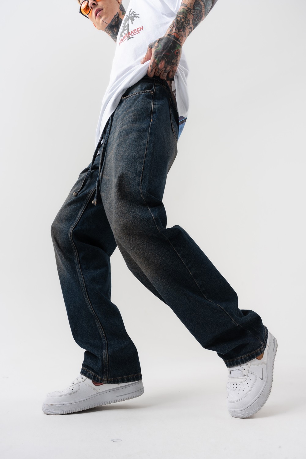 Ghostline Jean Baggy Pantolon