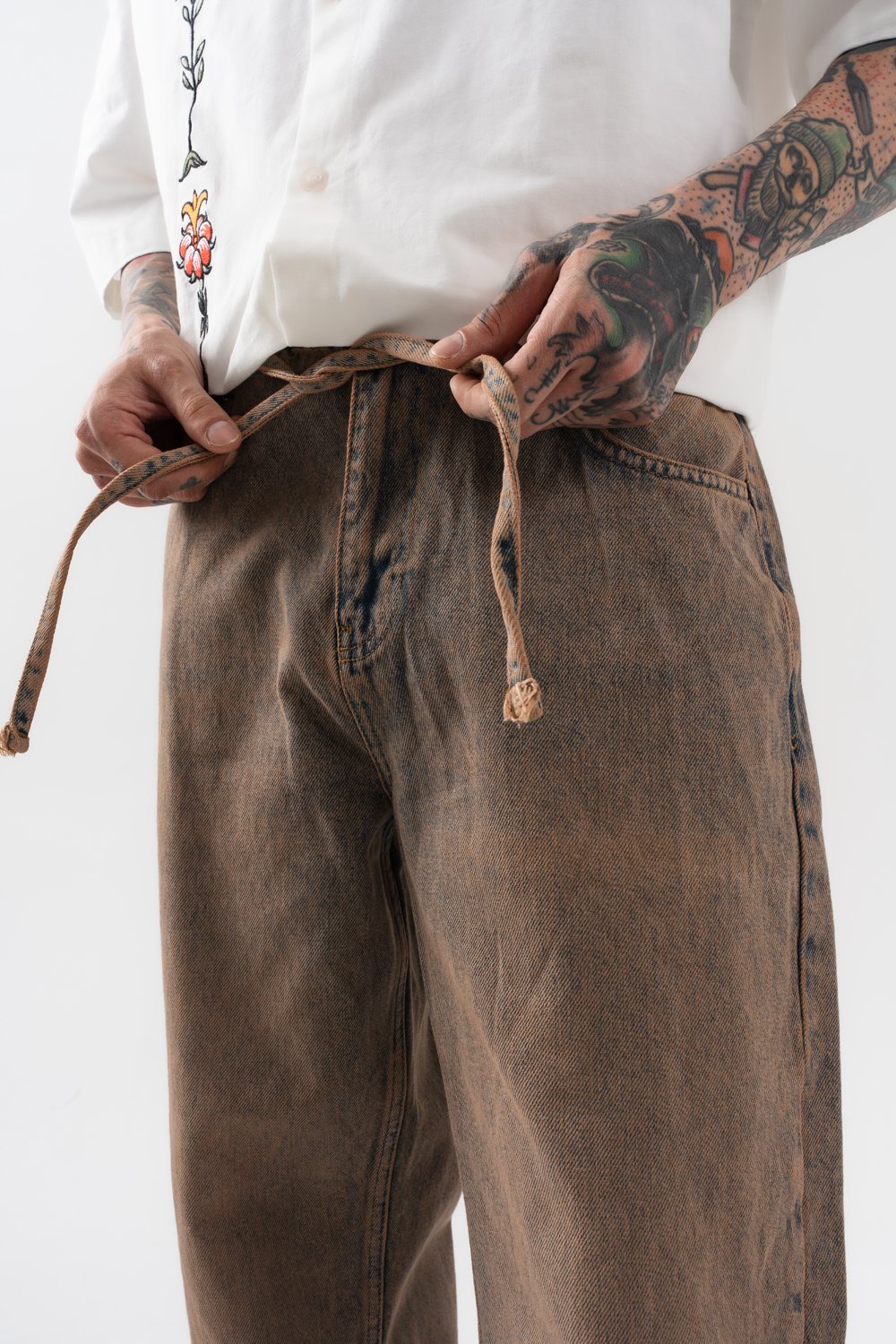 Ghostline Jean Baggy Pantolon