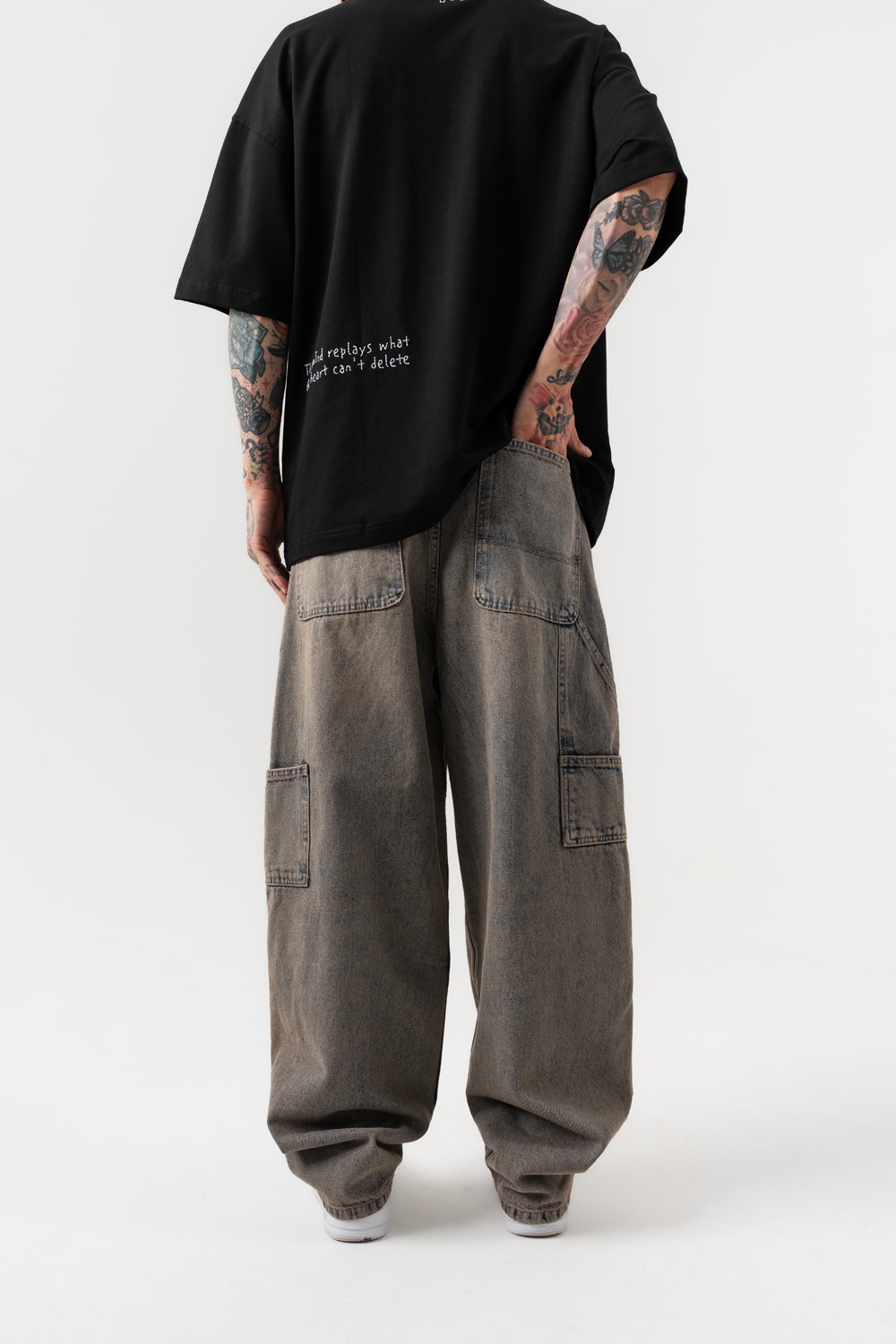Grindcore Cep Detaylı Baggy Jean Pantolon