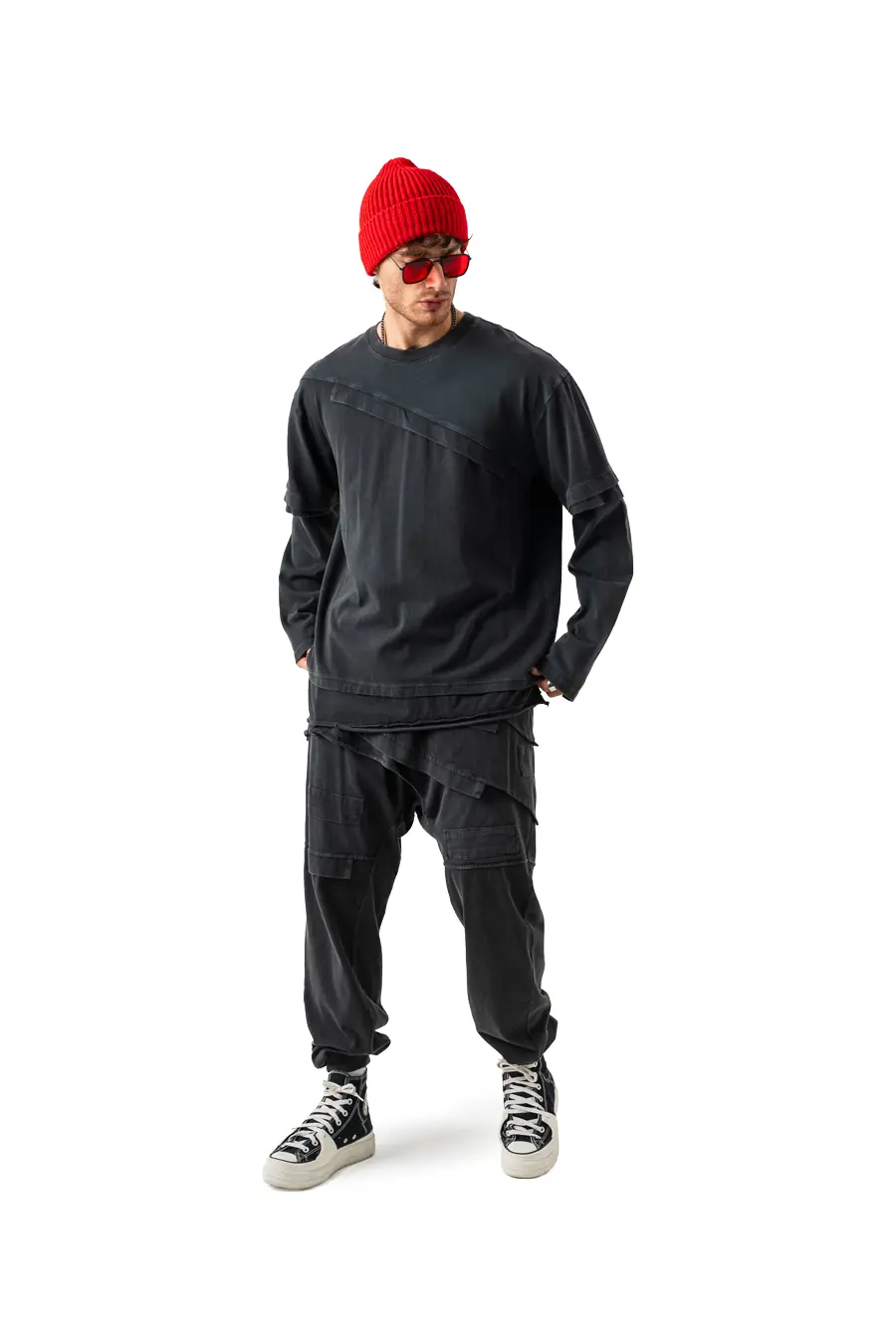 Ashfold Street Parça Detaylı Sweatshirt ve Eşofman Alt Takım
