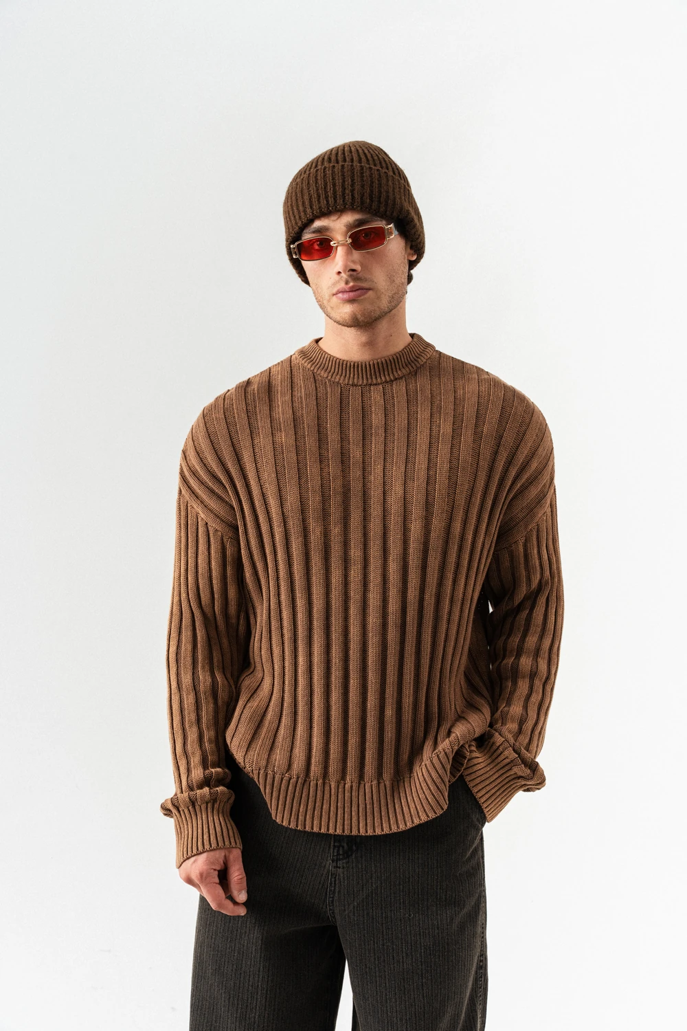 Realm Bisiklet Yaka Triko Kazak