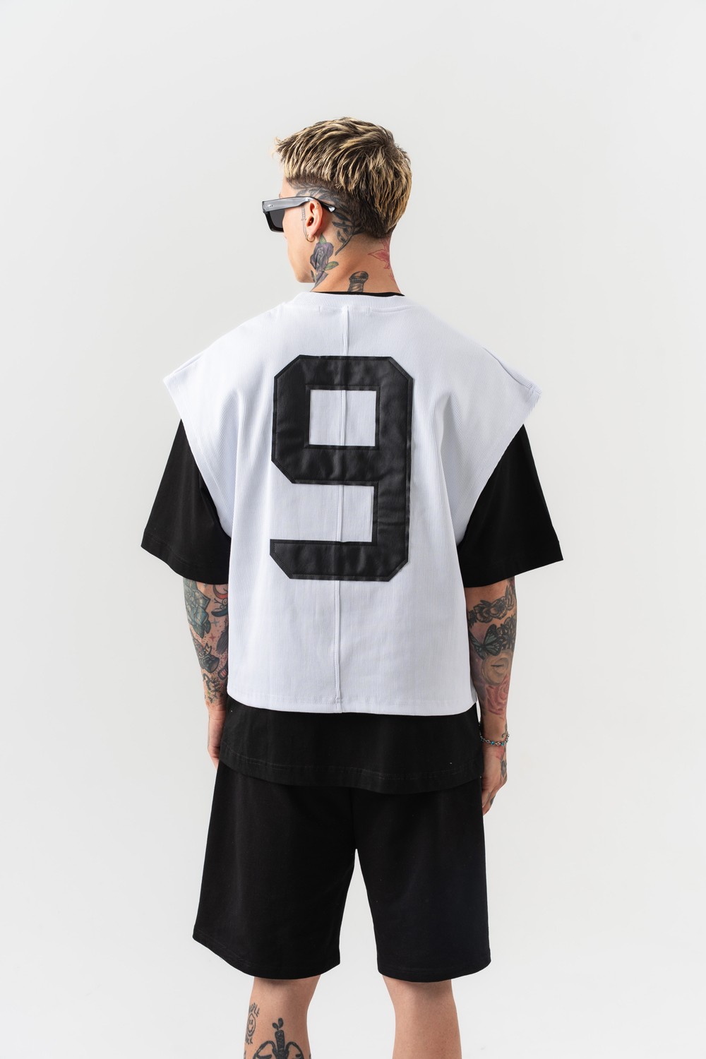 Patriot 9 Premium Oversize Crop ve T-shirt Bir Arada 2'li Set