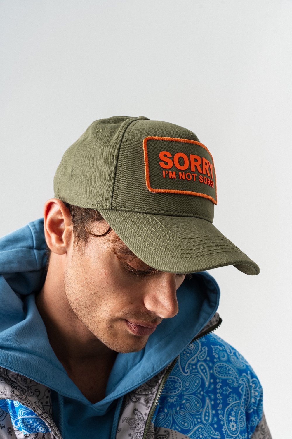 Sorry Patch Nakışlı Şapka