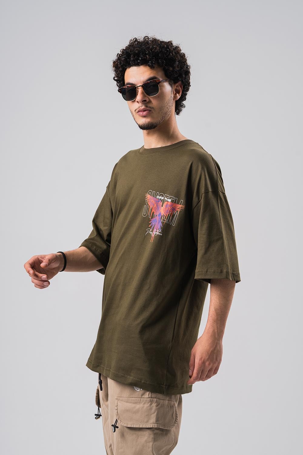 Wings  Bisiklet Yaka Oversize T-shirt