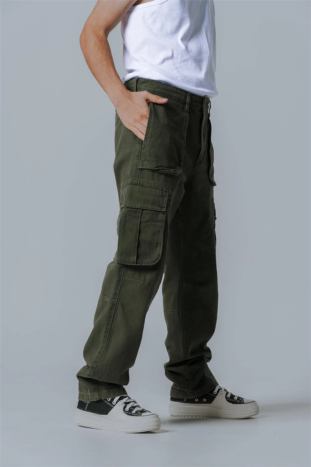 Unique  Kargo Baggy Pantolon