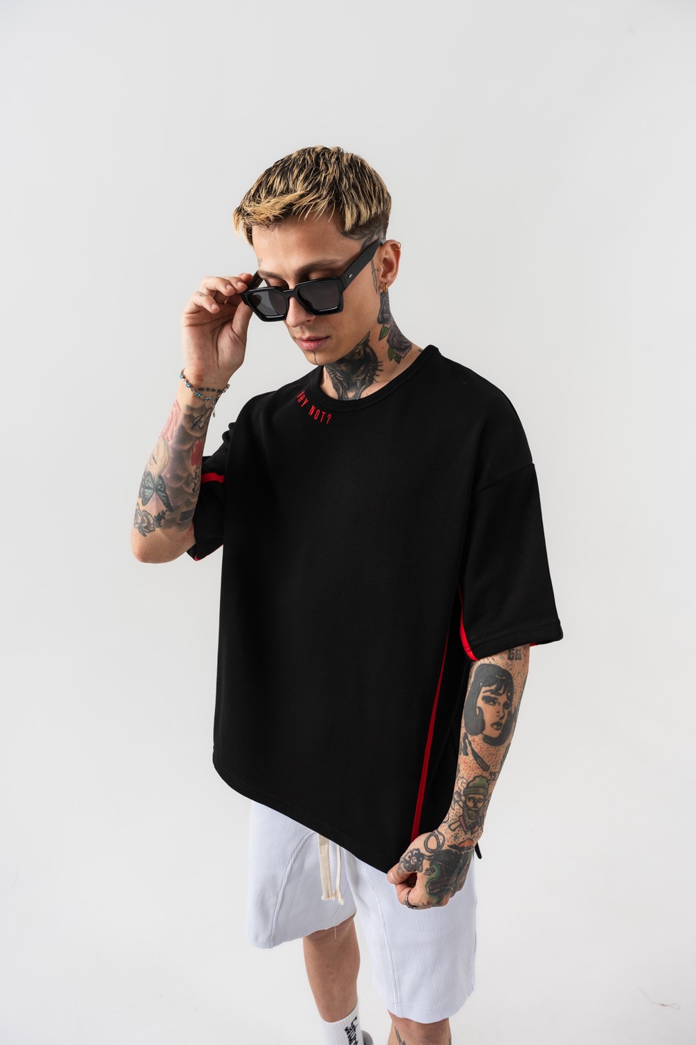 Why Not 3 İplik Oversize T-shirt