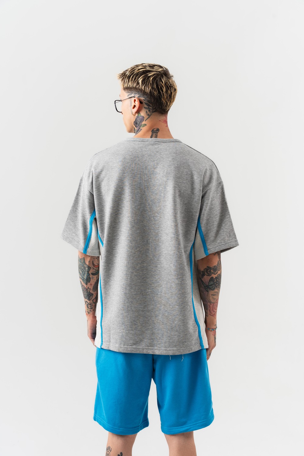 Why Not 3 İplik Oversize T-shirt - Grimelanj