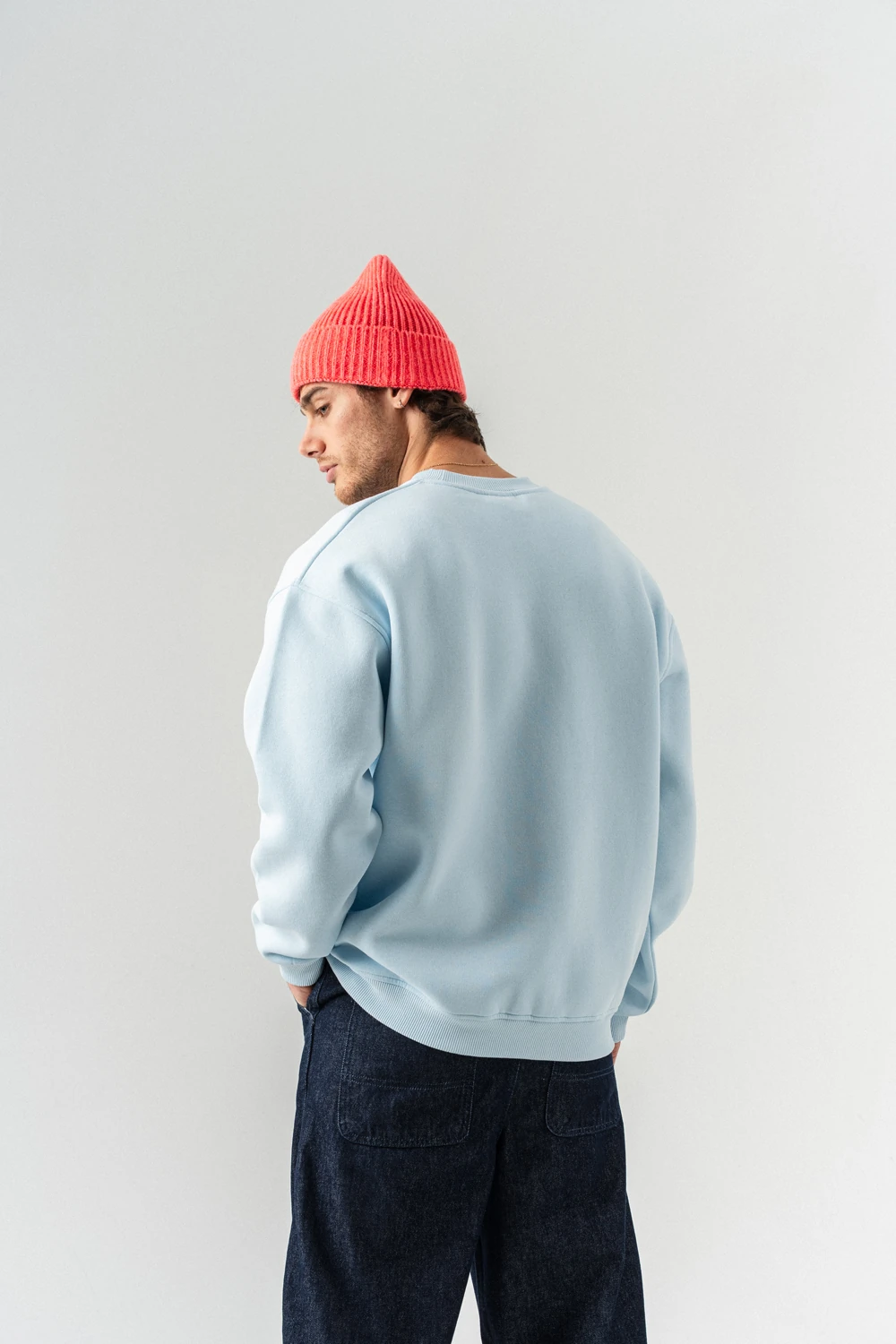 Painter Art Bisiklet Yaka Sweatshirt