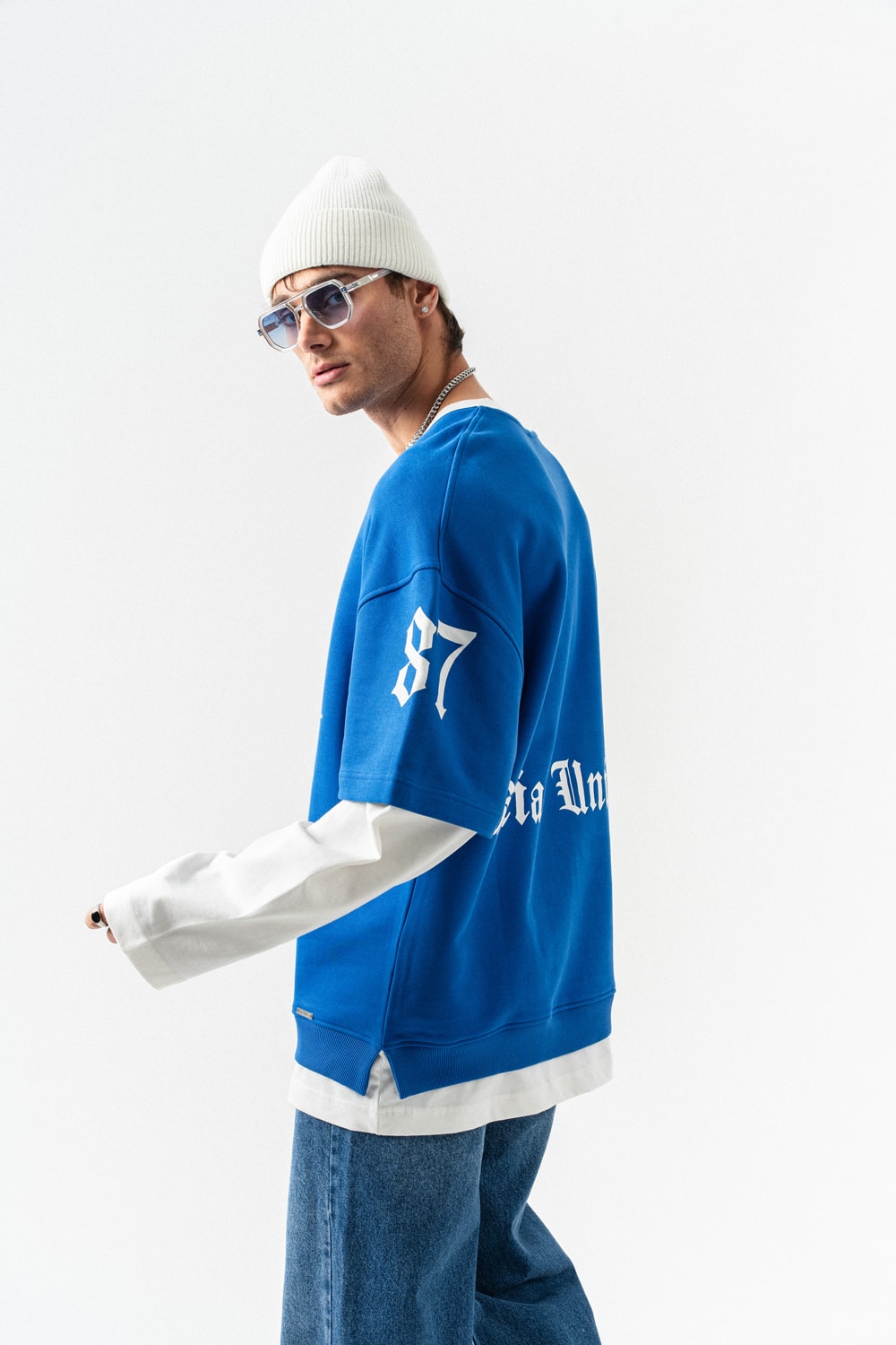 Social Uniform Bisiklet Yaka Sweatshirt