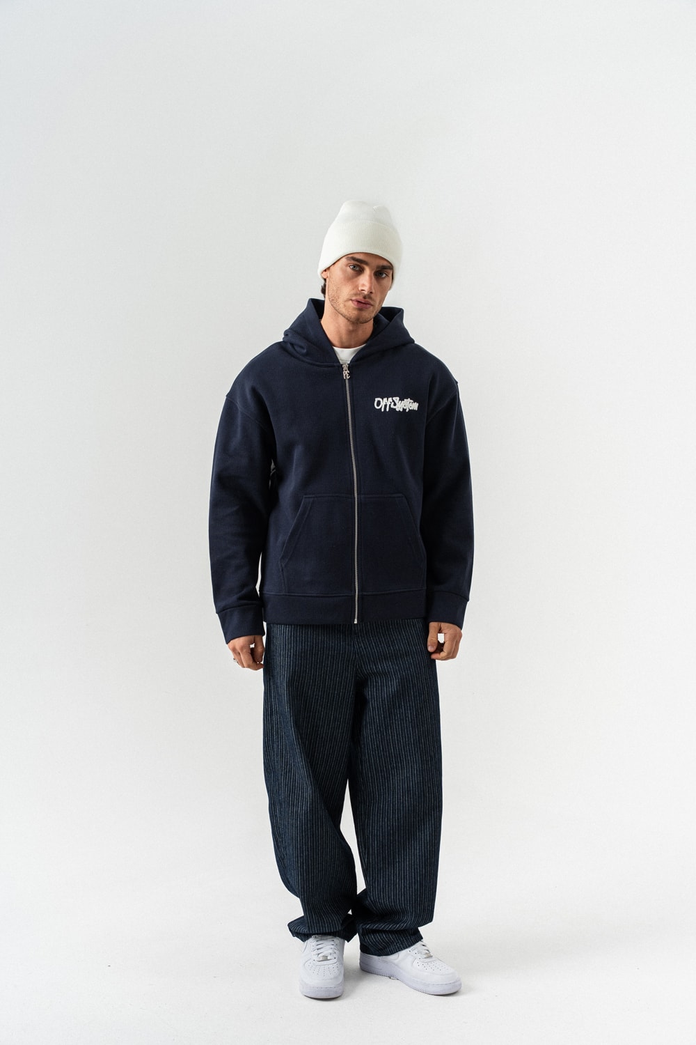 Tigerbase Fermuarlı Sweatshirt Hoodie