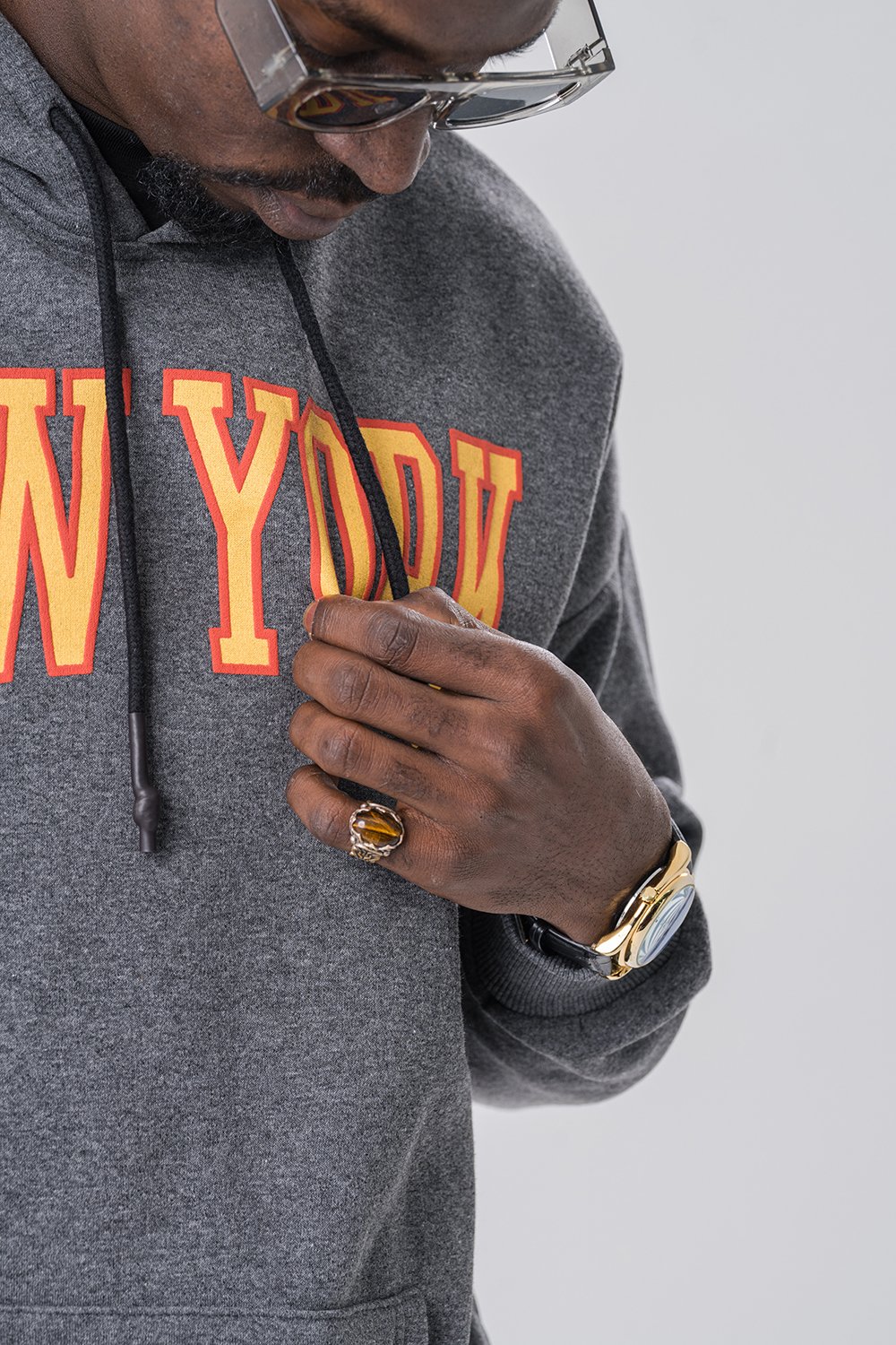 New York Kapüşonlu Sweatshirt